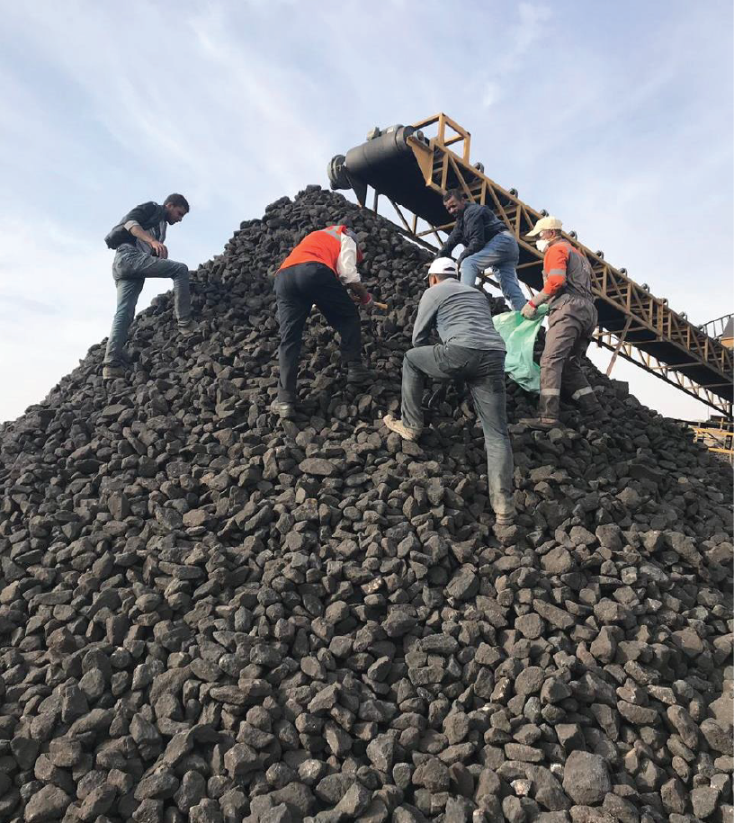 Manganese ore in Ghardaga mine